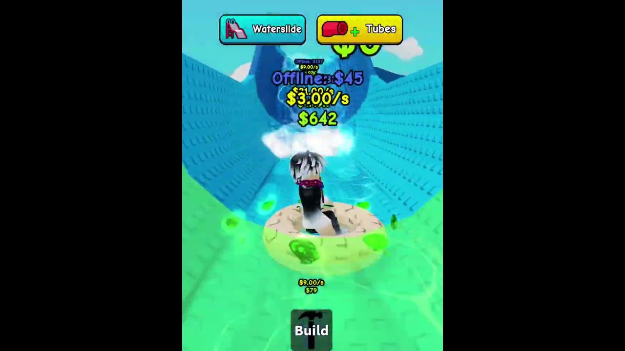 WATER SLIDE REVIEW | BUILD A WATER SLIDE ROBLOX