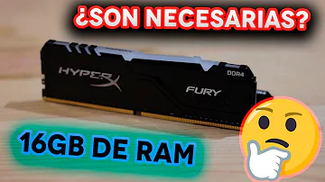 ¿Más de 16 GB de RAM es demasiado?