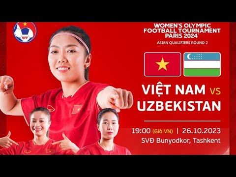 Vietnam vs Uzbekistan | AFC Women&#39;s Olympic 2024