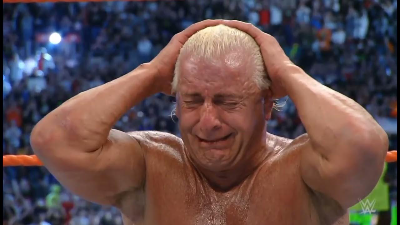 despedida ric flair shawn michaels wwe wrestlemanía XXIV em PTBR YouTube
