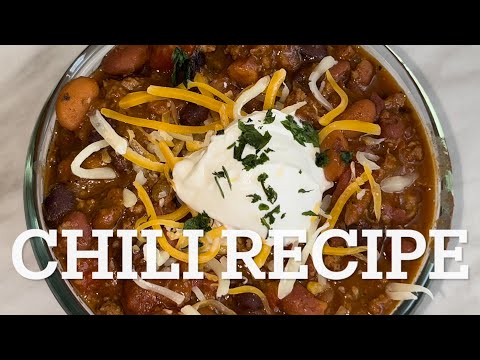 How To Make Classic Chili Recipe