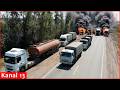 Ukraine disrupts Russian army supply lines toward Crimea - video of drone strikes