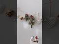 100均DIY🎄小さなクリスマスツリーのオーナメント/飾り方いろいろ