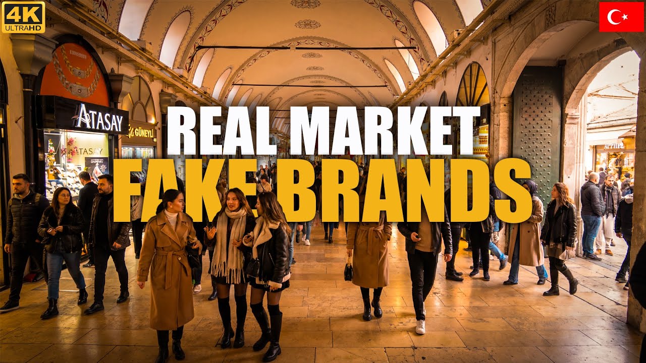 Istanbul Grand Bazaar Walking Tour, A Real Market Full of Fake Brands , december 2025