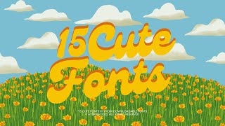 15 CUTE FONTS III