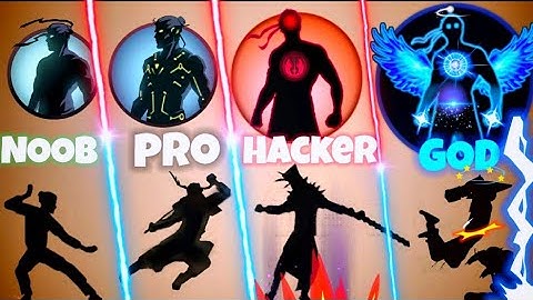 Noob Vs Pro Vs Hacker Vs God || Shadow fight 2 || android gameplay ||