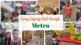 Dahisar Metro To Infinity Mall Exploring Infinity Mall Mumbai Metro Travel Vlog