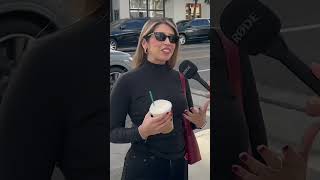 Celebrity WHAT WOULD YOUR ANSWER BE? #selflove #selfawareness #funny #interview #street #beverlyhills Net Worth