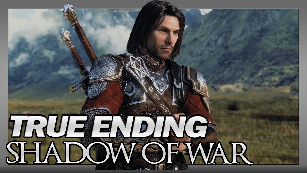 Shadow of War (PC) True Ending (Spoilers) HDR 1080p 60fps YouTube