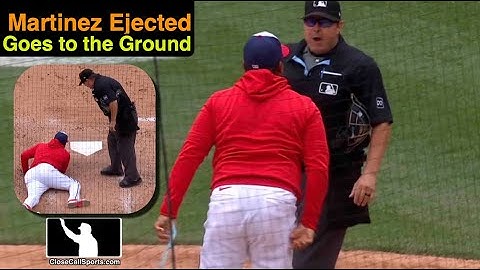 E111 - Dave Martinez Gets on the Ground to Argue Balls and Strikes After Doug Eddings Ejection
