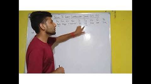 🔥🔥🔥Trick To Learn || Lanthanides series || f-Block Element || For JEE and NEET || #Shorts