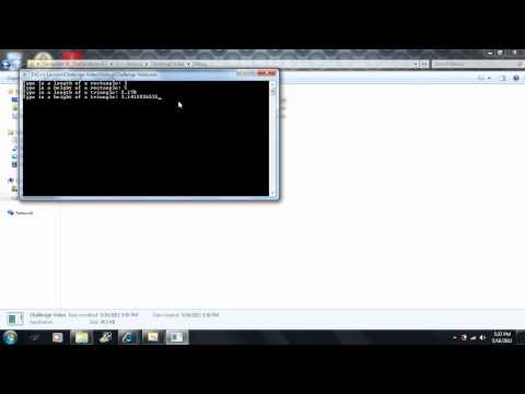 Challenge Lesson 8: First challenge. Beginning Programming with Visual Studio C++ 2010