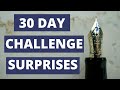 30 Days: One Pen, One Ink, and One Journal--Surprising Lessons Learned