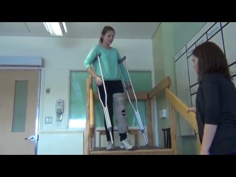Crutch Walking - Partial Weight Bearing