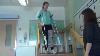 Crutch Walking - Partial Weight Bearing