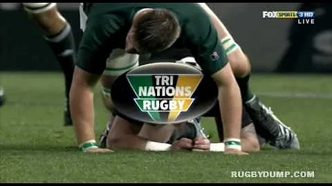 Bakkies Botha headbutt on Jimmy Cowan