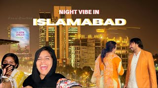 Raat ko islamabad ka mahool ! Sari raat islamabad ghoomy or mastian ki