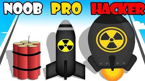 NOOB vs PRO vs HACKER - Evolving Bombs Part 2 | Satisfying Games (Android,iOS)