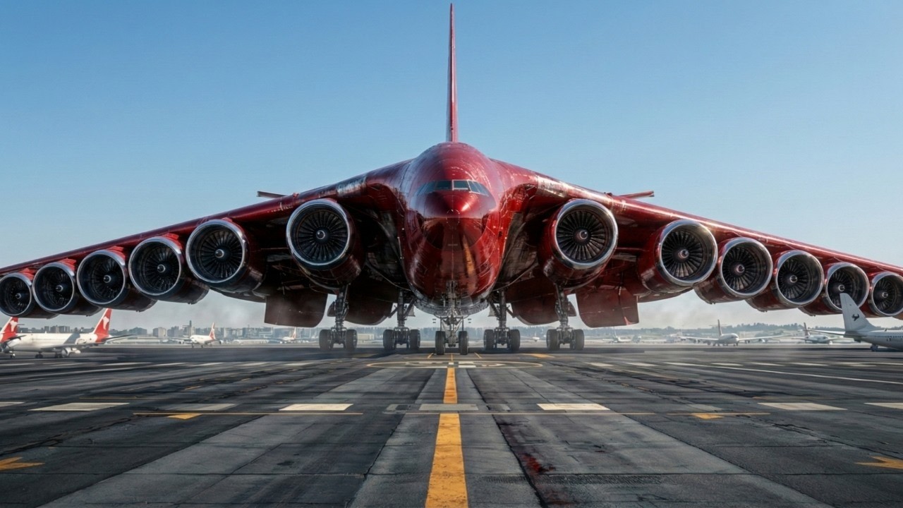 Quest'aereo è così grande che gli ingegneri dicevano fosse impossibile volare.