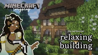 Peaceful Building to Relax - Large Cottage [Minecraft Longplay #8]