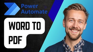 How to Automatically Convert Word Docs to PDF with Power Automate | Step-by-Step Tutorial 2025