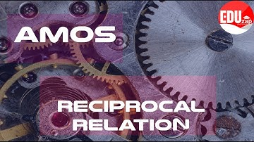 Reciprocal relation (KTU S4 MECHANICAL) ME202: AMOS