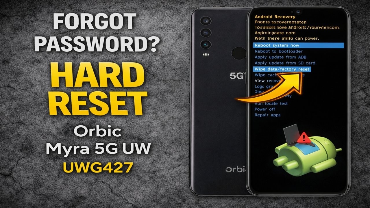 Orbic Router Password Forgot Password? Orbic Myra 5G UW R678L5 Hard Reset – Factory Reset ...
