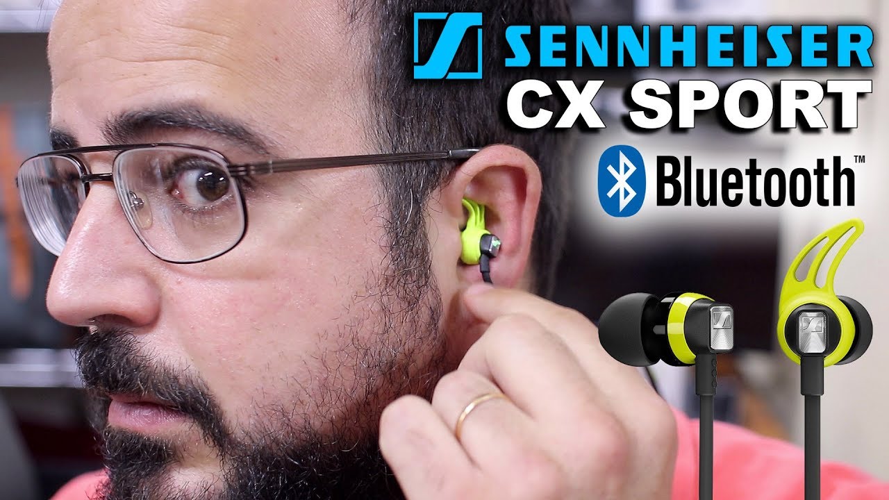 Sennheiser CX Sport. Auriculares Bluetooth deportivos 