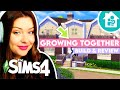 Building a sims 4 growing together family house  sims 4 growing together build  review