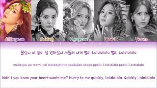 SNSD-Oh!!GG -Lil' Touch (Color Coded Lyrics)