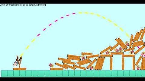 construct 2 - mira-alvo-estilo angry bird