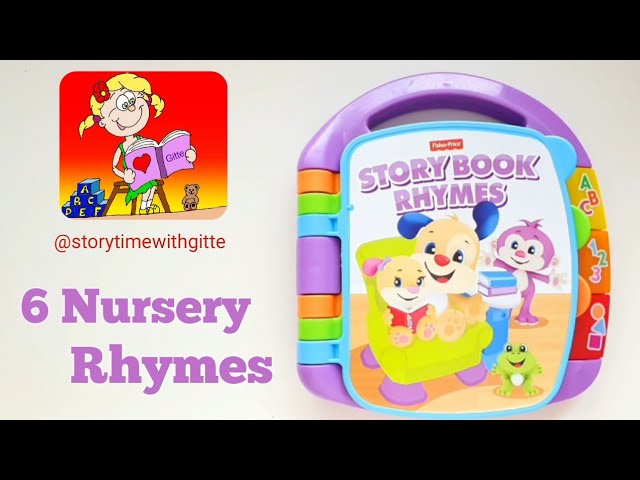 Livre Interactif Comptines Fisher-Price - Jouet Musical d'Éveil pour Bébé  de 6 Mois et Plus