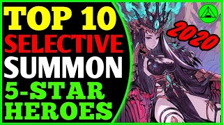 Top 10 Selective Summon 5* Hero (2020 Guide)  Epic Seven