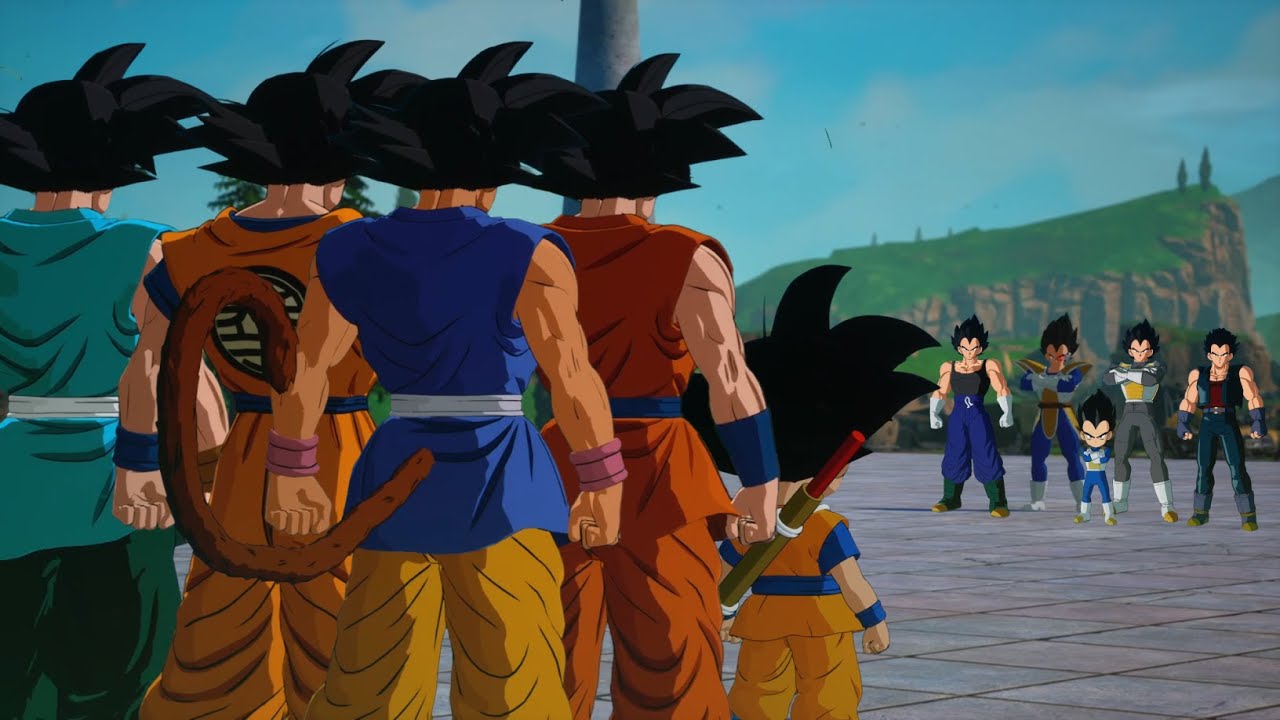 Goku Variations & Forms Vs Vegeta Variations & Forms - Dragon Ball Sparking! Zero