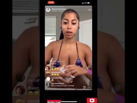 IG Model Yasmine Lopez Instagram Live😍