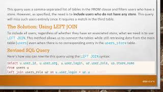 Famous How to Select All Users with or without Stores: A Comprehensive SQL Guide Profile