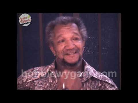 Redd Foxx "Sanford and Son" 1973 - Bobbie Wygant Archive - YouTube