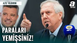 Fenerbahçe Başkanı Aziz Yıldırım'dan Saran Yönetimine Suçlama: \