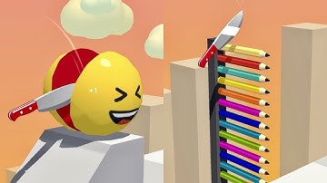 Slice it All 🔥❤️‍🔥⚡️Very Satisfying And Relaxing ASMR Slicing Gameplay v.65