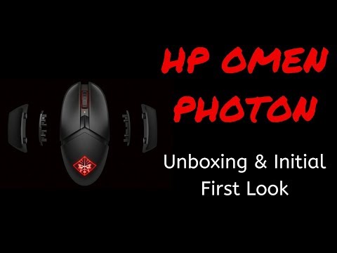 HP Omen Photon Gaming Mouse - Unboxing and Initial First Look