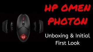 HP Omen Photon Gaming Mouse - Unboxing and Initial First Look