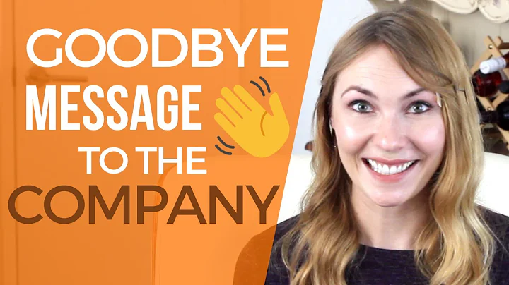 Farewell Letter to Coworkers - Template & Example! - DayDayNews