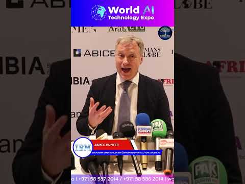 Attendee testimonial video from World AI Expo Dubai