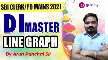 DI Master Line Graph | For SBI Clerk Mains 2021 | By Arun Sir || SBI Clerk 2021 Preparation