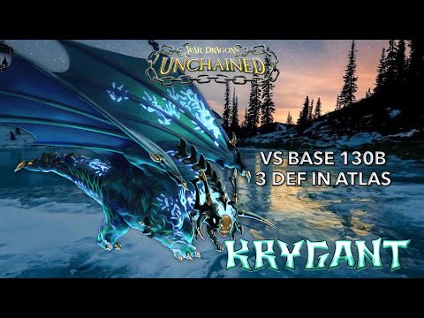 KRYGANT LEV 137 22B VS BASE 130B TRIPLE DEF IN ATLAS - ImperivmItaly War Dragons