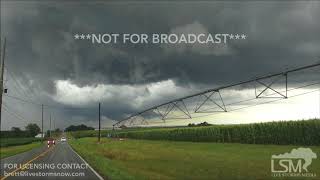 06-22-18 Market AL - Wall Cloud and Funnel Cloud Tornado Warned Storm