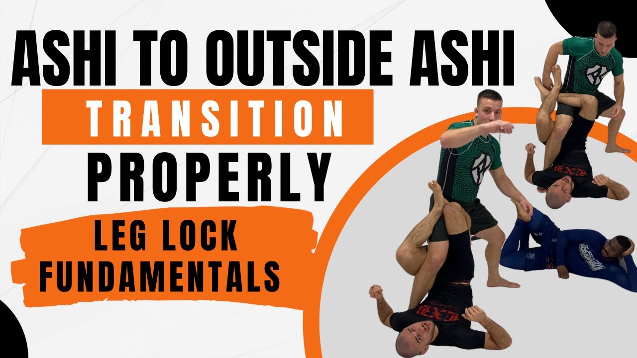 Переход от стандартного аши к внешнему аши: фундаментальные принципы болевых приёмов на ноги 