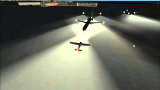 Flight Simulator 2002: Landing Lights Glitch