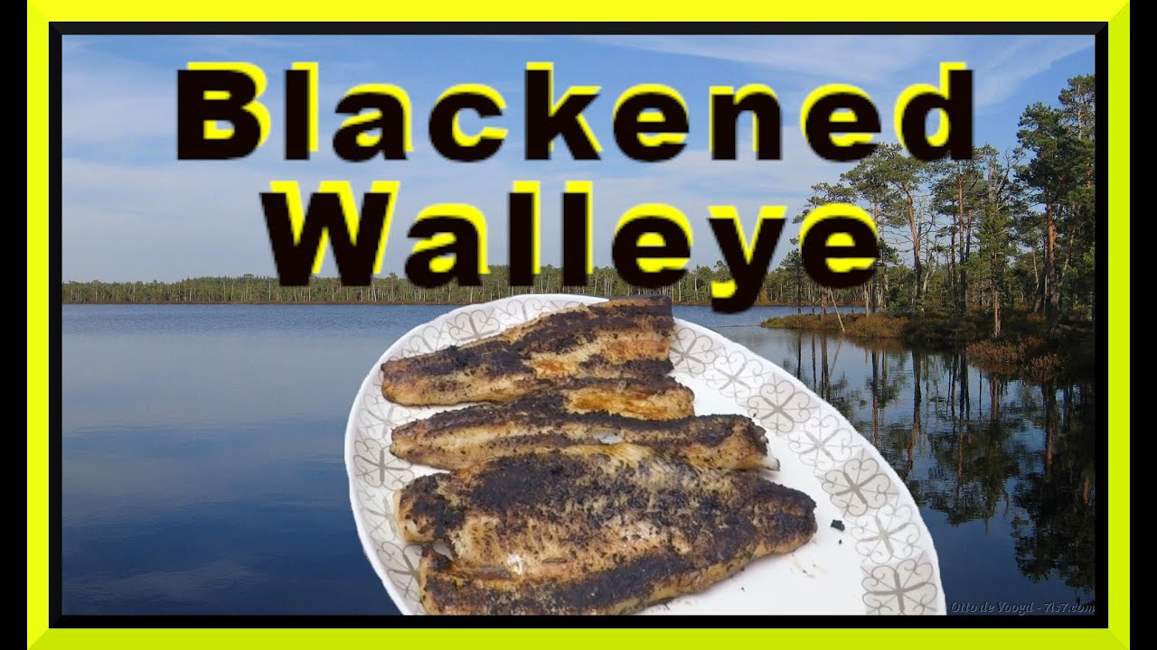 How to make Blackened Walleye - YouTube