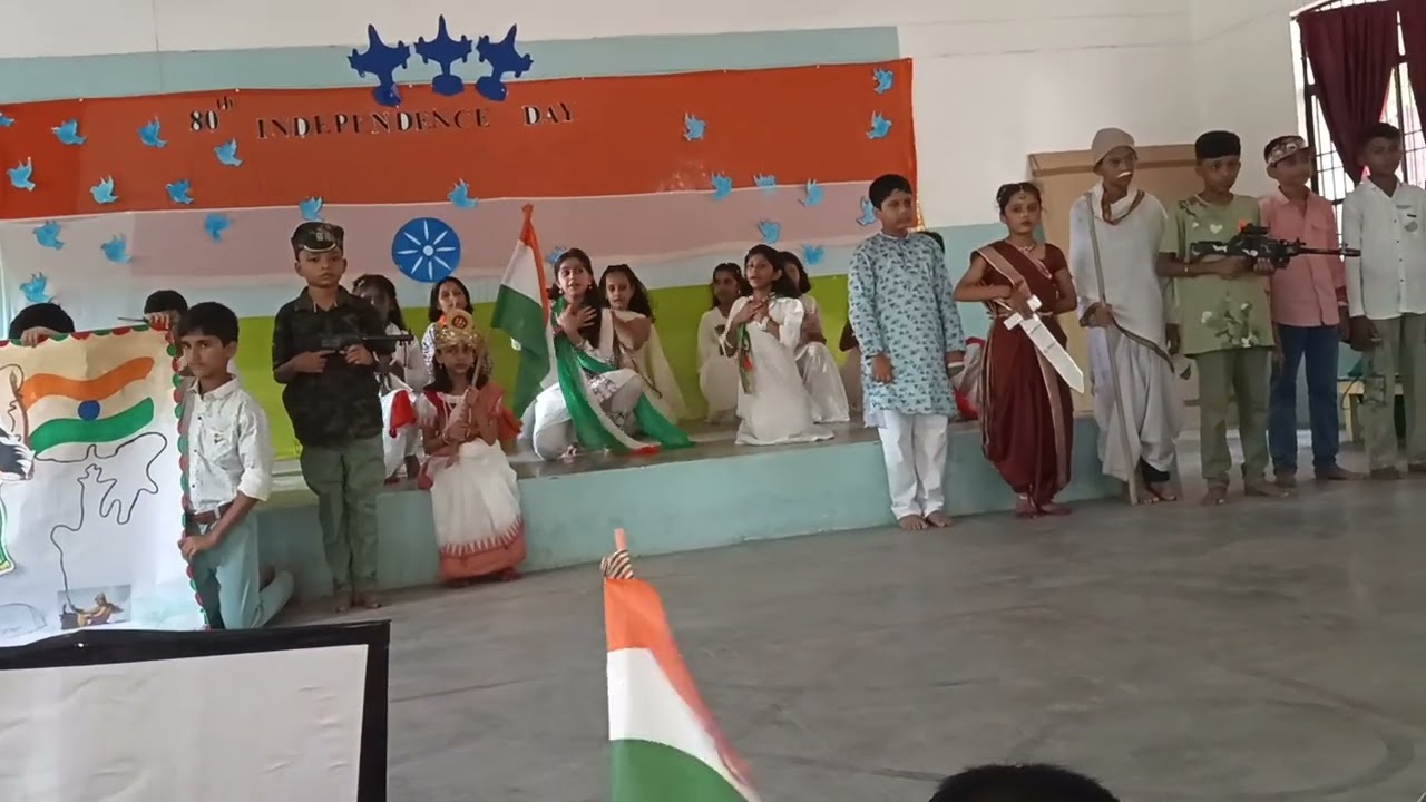 Salute to freedom fighters by Art club part 2